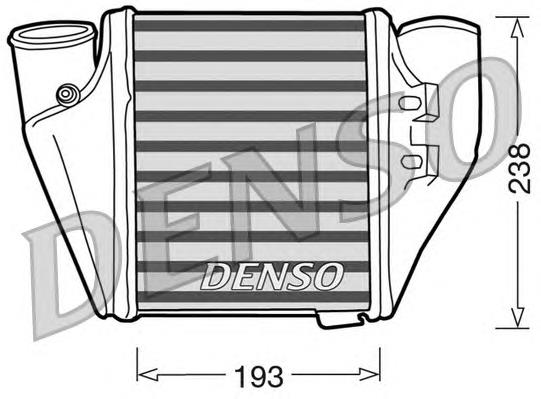 DIT02007 Denso radiador de intercooler