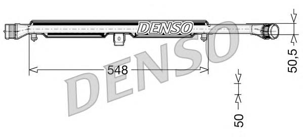 Mangueira (cano derivado) de intercooler DIT02026 Denso