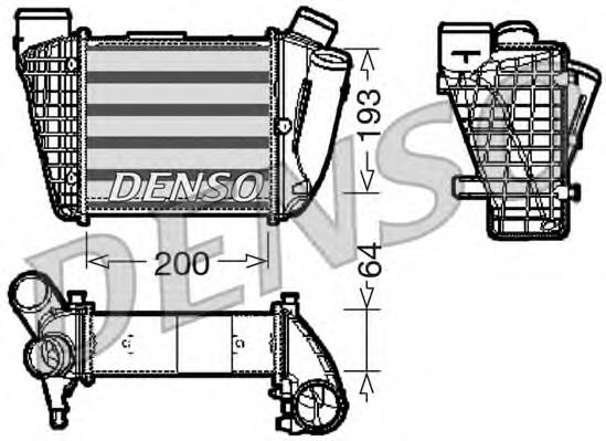 DIT02004 Denso radiador de intercooler