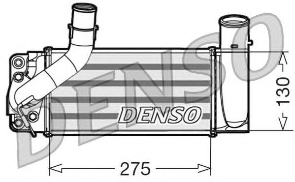 DIT50007 Denso radiador de intercooler