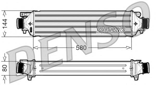 DIT09108 Denso radiador de intercooler