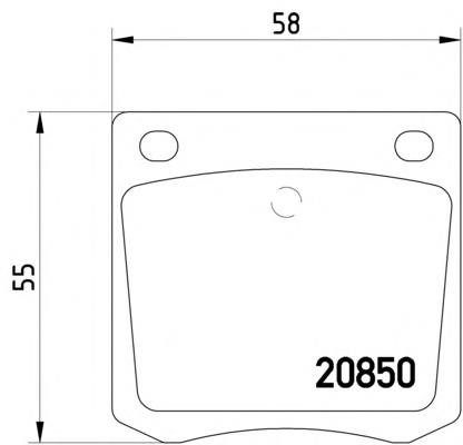 Купить 44060N8825 Nissan/Infiniti Колодки тормозные задние, дисковые