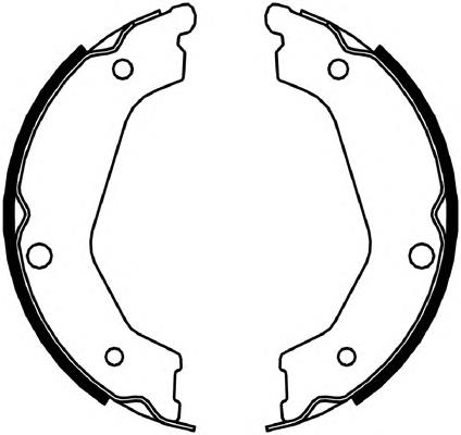 Колодки стояночного тормоза Ferodo FSB4048