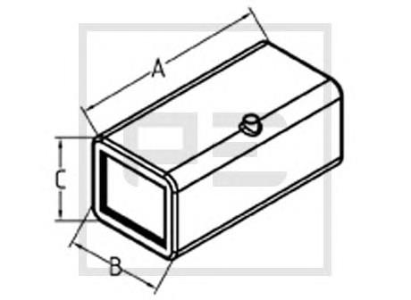 FTA006 Engitech Бак топливный