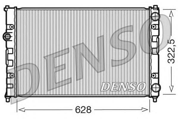 DRM26009 Denso radiador de esfriamento de motor