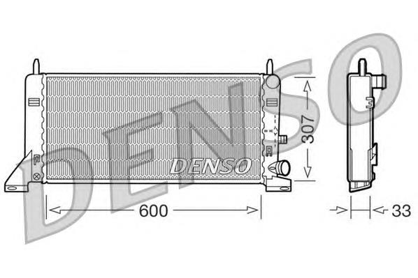 Радиатор 320408A3 Polcar