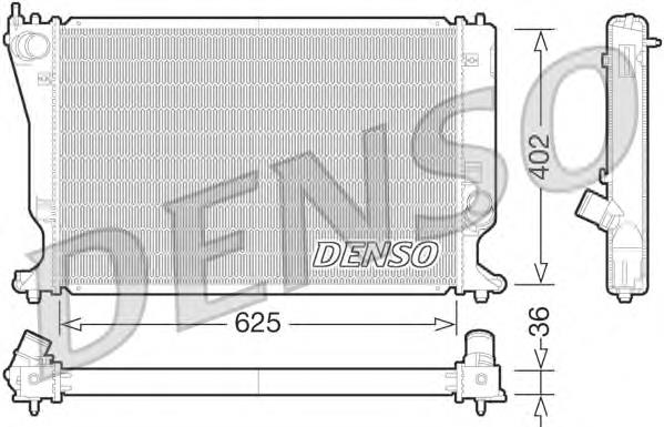 DRM50073 Denso radiador de esfriamento de motor