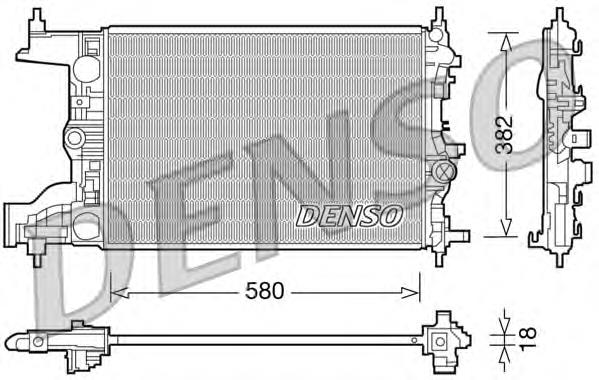 Радиатор DRM20094 Denso