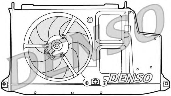 Suporte do radiador montado (painel de montagem de fixação das luzes) para Peugeot 206 (2E, K)