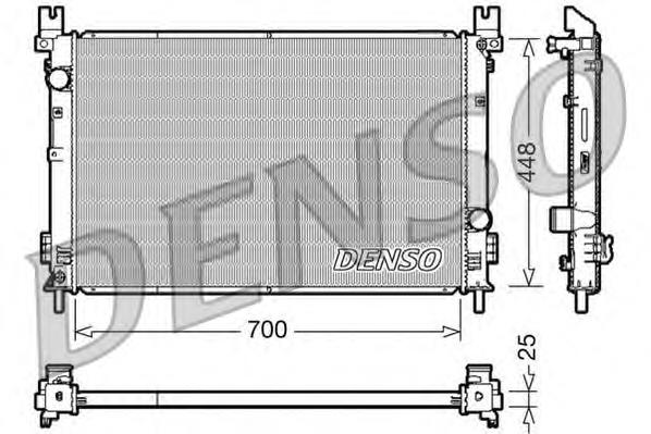 Radiador de esfriamento de motor DRM06001 Denso