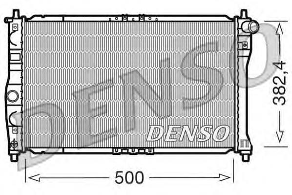 DRM08001 Denso radiador de esfriamento de motor