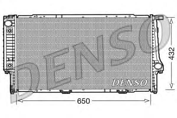 DRM05062 Denso radiador de esfriamento de motor