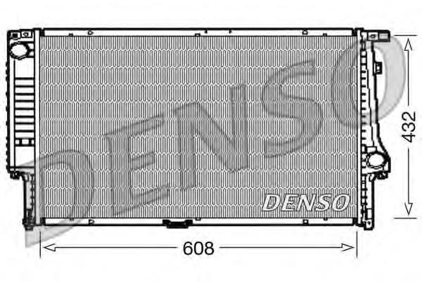 Radiador de esfriamento de motor DRM05061 Denso