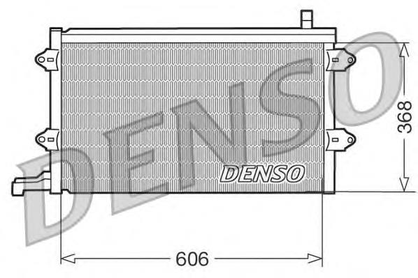 DCN32003 Denso radiador de aparelho de ar condicionado