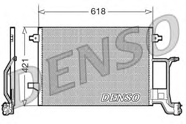 DCN02015 Denso radiador de aparelho de ar condicionado