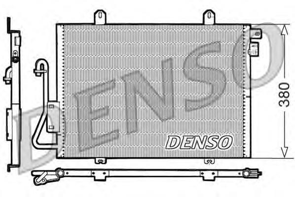 DCN23006 Denso radiador de aparelho de ar condicionado