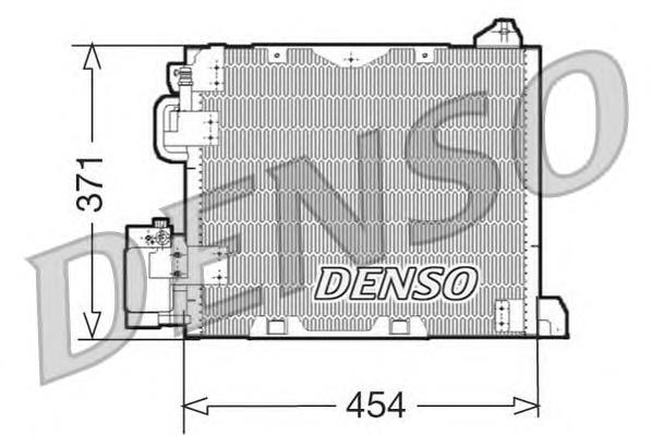 DCN20006 Denso radiador de aparelho de ar condicionado