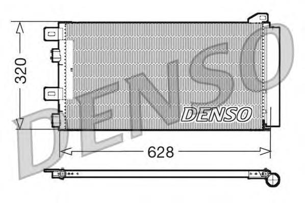 Радиатор кондиционера DCN05101 Denso