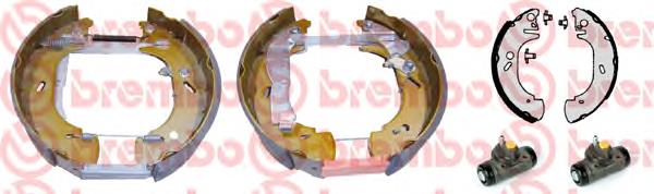 K24038 Brembo sapatas do freio traseiras de tambor