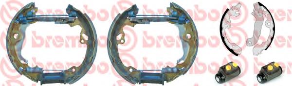 Задние барабанные колодки K24069 Brembo