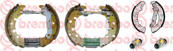 Тормоза рабочие задние ножные и тормозные барабаны Brembo K24061 цена, от 129.12 USD