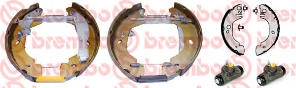 K24036 Brembo sapatas do freio traseiras de tambor