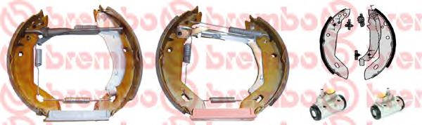 K61050 Brembo sapatas do freio traseiras de tambor