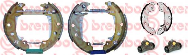 K61039 Brembo sapatas do freio traseiras de tambor