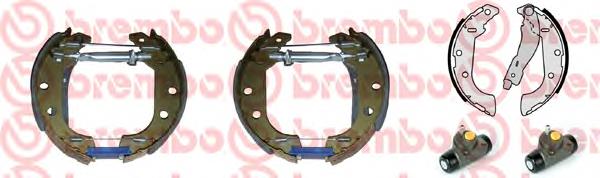 K61062 Brembo sapatas do freio traseiras de tambor