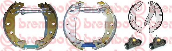 K61069 Brembo sapatas do freio traseiras de tambor