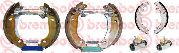 Sapatas do freio traseiras de tambor K68038 Brembo