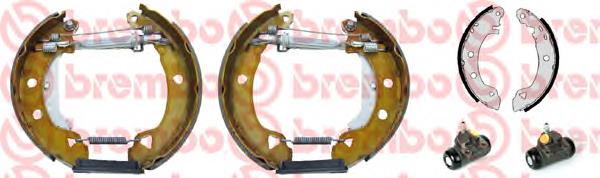 K68036 Brembo sapatas do freio traseiras de tambor