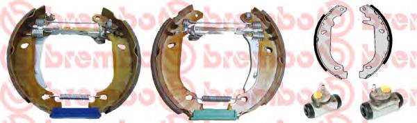 K68046 Brembo sapatas do freio traseiras de tambor