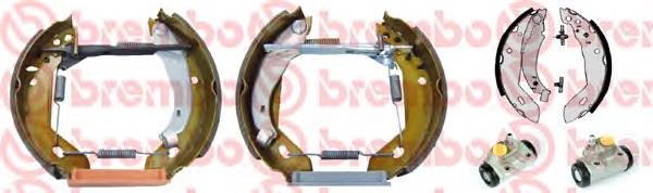 K68051 Brembo sapatas do freio traseiras de tambor