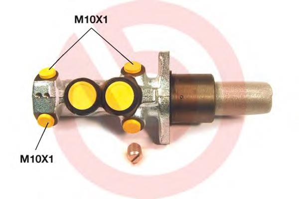 Cilindro mestre do freio M61058 Brembo