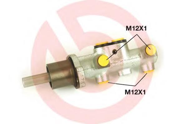 M 85 037 Brembo cilindro mestre do freio
