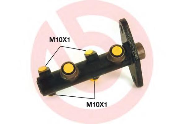 Главный тормозной цилиндр M24013 Brembo