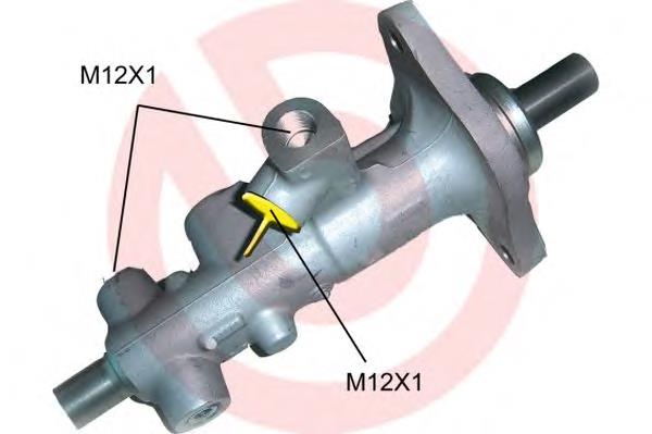 M50035 Brembo cilindro mestre do freio