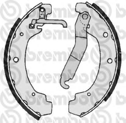 Задние барабанные колодки S85534 Brembo