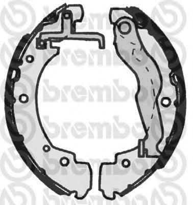Барабанные колодки Brembo S85515