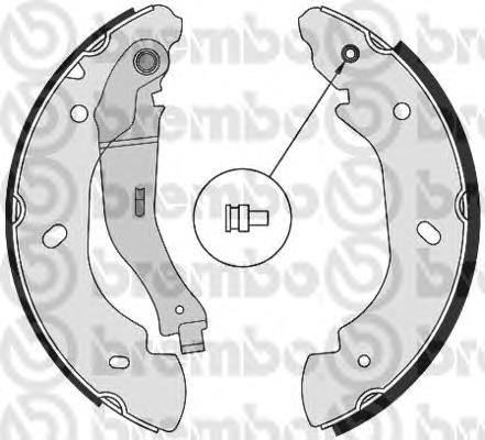 Тормоза рабочие задние ножные и тормозные барабаны Brembo S24538 цена, от 23.89 USD