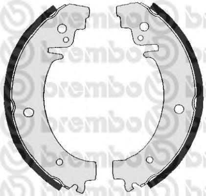 S41 501 Brembo sapatas do freio traseiras de tambor