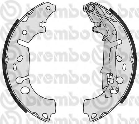 Барабанные колодки Brembo S23531