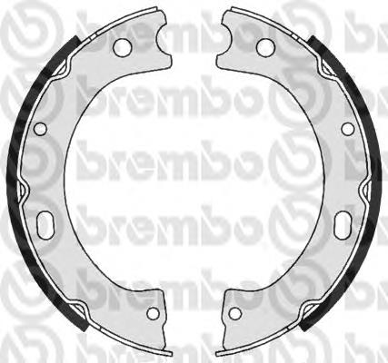 S56535 Brembo sapatas do freio de estacionamento