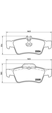 Колодки дисковые  Brembo P50052 цена, от 30.37 USD