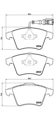 Купить P85082 Brembo Колодки тормозные