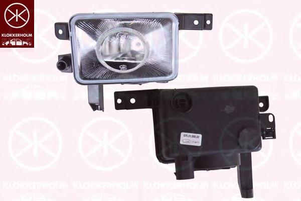 Luzes de nevoeiro direitas 13270398 Peugeot/Citroen