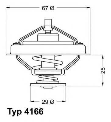 416679D Wahler termostato