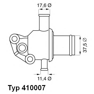 41000787D Wahler termostato