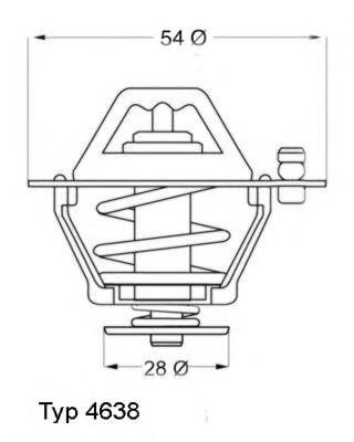 4638.82D Wahler termostato